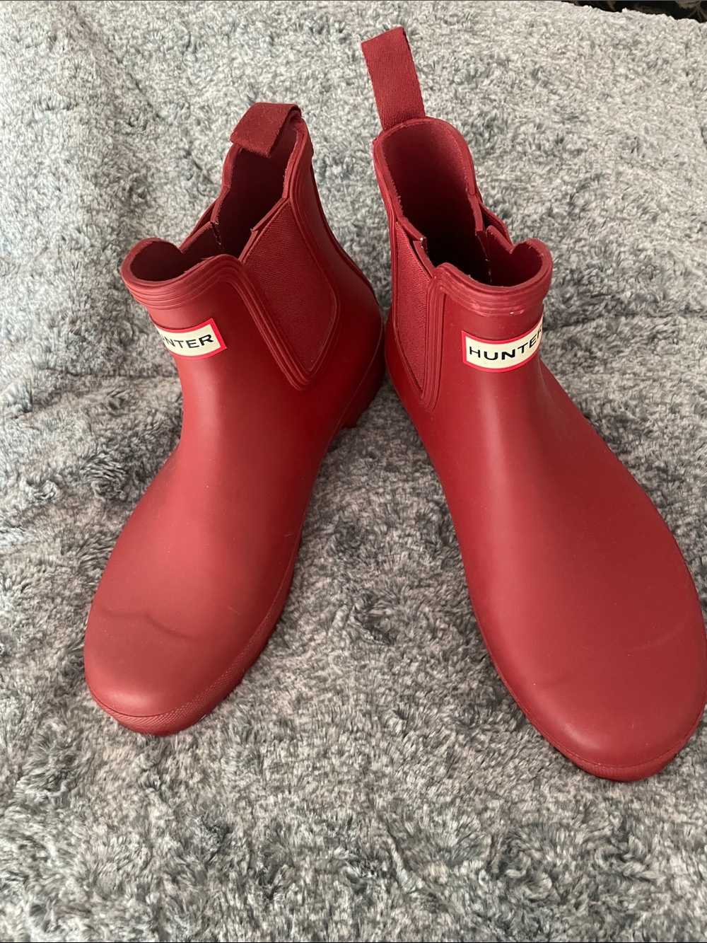 Hunter ORIGINAL CHELSEA MATTE Slip On Great Rain Boots